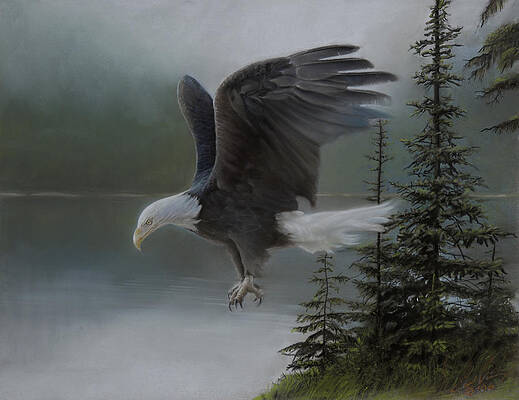 Painting - Purden Lake by David Vincenzi