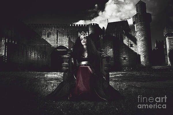Wall Art featuring the photograph Queen Of The Dark Monarch by Jorgo Photography