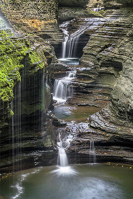 Wilkinson Wall Art featuring the photograph Rainbow Falls by Todd Wilkinson