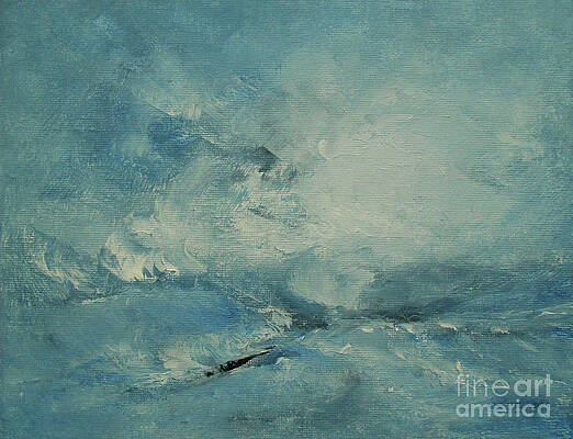 Minimalist Wall Art featuring the painting Rapture by Jane See