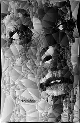 Wall Art featuring the digital art Reality Of Hope by Rafael Salazar