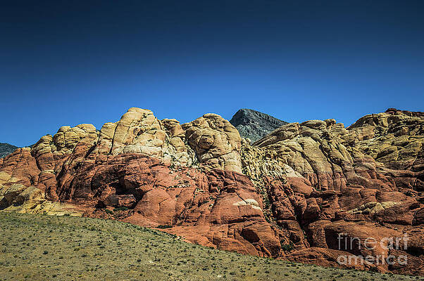 Wall Art featuring the photograph Red Rock Canyon #10 by Blake Webster