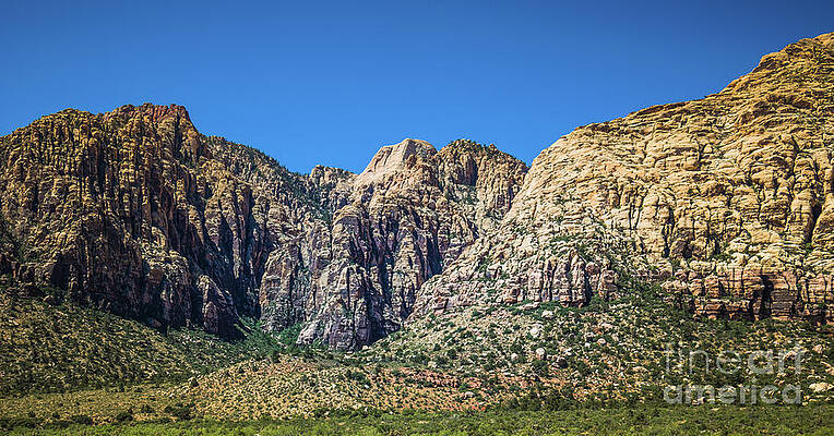 Wall Art featuring the photograph Red Rock Canyon #13 by Blake Webster