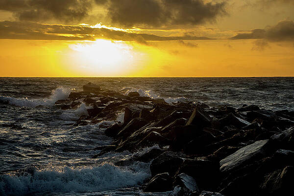Sky Photograph - Redondo Beach Sunset 2 by Ed Clark