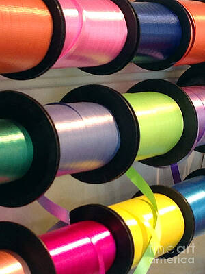 Color Wall Art featuring the photograph Reel Colorful by Rick Locke - Out of the Corner of My Eye