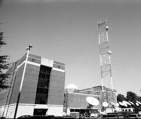 Wall Art featuring the photograph Reese Phifer Hall, Rear View, 2017 by Jeremy Butler