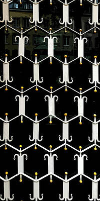 Reflection Wall Art featuring the digital art Reflections In A Doorway by Gina Harrison