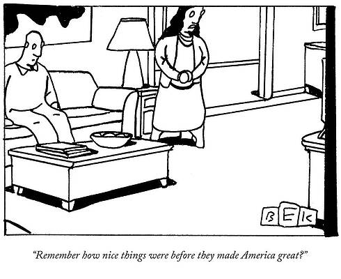 Conversation in a Living Room Drawing