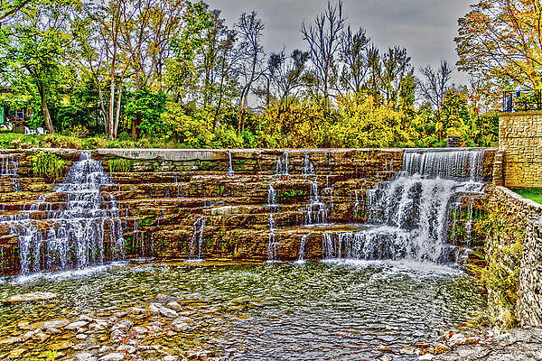 Fall Photograph - Resting Falls by William Norton