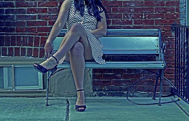 Sexy Wall Art featuring the photograph Resting Legs by La Dolce Vita