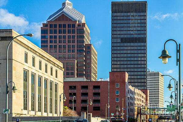 Architecture Wall Art featuring the photograph Rochester NY by William Norton