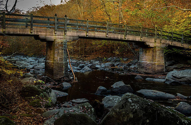 Photograph - Rock Creek Park Bridge by Ed Clark