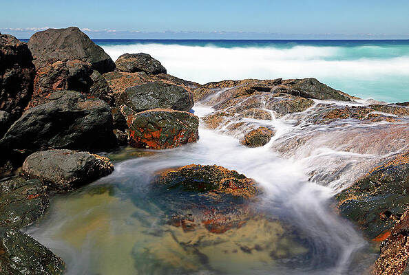 Rocky Photograph - Rock Pool by Nicholas Blackwell