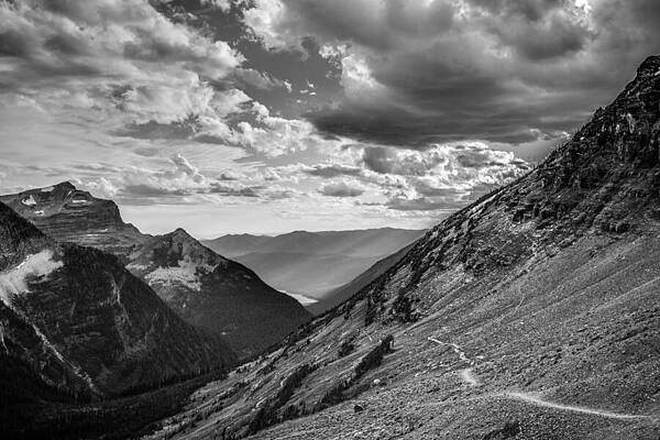 Wall Art featuring the photograph Rocky Mountain Splendor - Glacier National Park by Adam Mateo Fierro