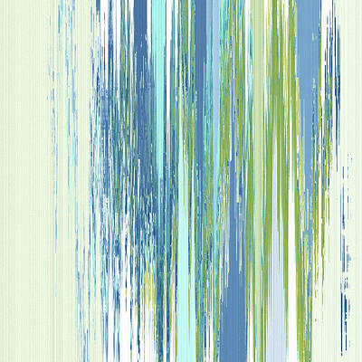Digital Art - Rainy Street by Gina Harrison