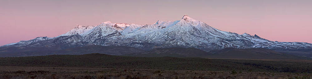 Desert Photograph - Ruapehu Panorama by Nicholas Blackwell