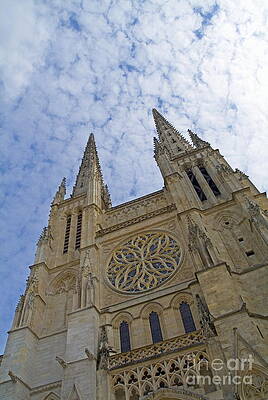 Wall Art featuring the photograph Saint Andre Cathedral In Bordeaux by Sami Sarkis Photography