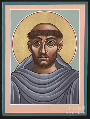 Wall Art featuring the painting San Franciso De Asis De Cimabue 140 by William Hart McNichols