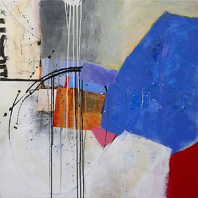 Vibrant Abstract Composition Wall Art