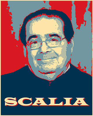 Antonin Scalia Pop Art Poster Digital Art