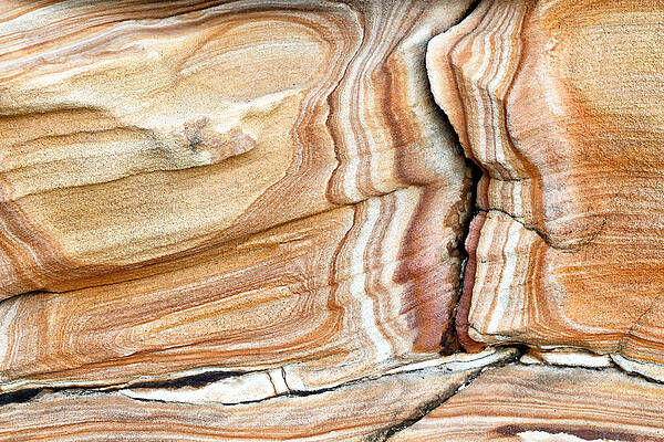 Beach Photograph - Sculpted Stone 1 by Nicholas Blackwell