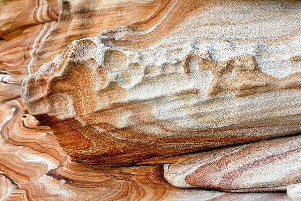 Rocky Photograph - Sculpted Stone 3 by Nicholas Blackwell