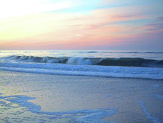 Sky Wall Art featuring the photograph Sea Foam I I by Robert Newman