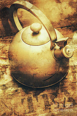 Vintage Copper Kettle Photograph
