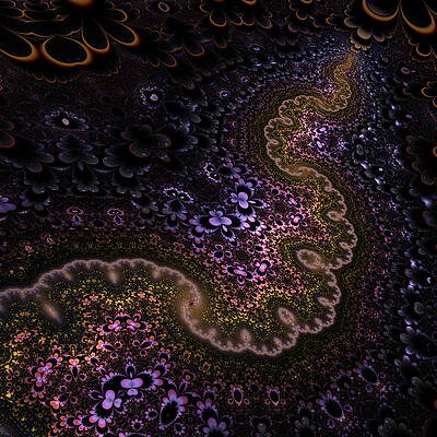 Modern Wall Art featuring the digital art Serendipity by Vic Eberly