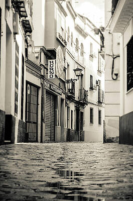 Architecture Photograph - Seville - Santa Cruz Quarter by AM FineArtPrints