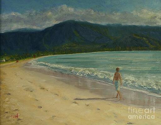 Painting - She Looks Straight Ahead by Laura Toth