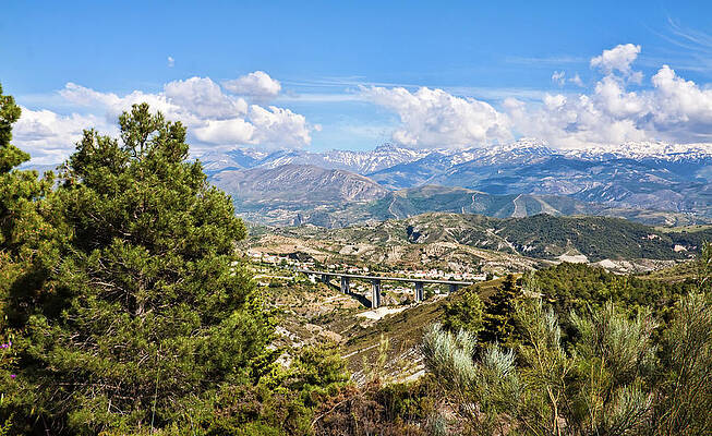 Nevada Wall Art featuring the photograph Sierra Nevada, Spain by Tatiana Travelways