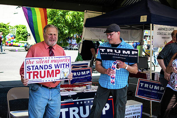 July Wall Art featuring the photograph Silent Majority by Tom Cochran