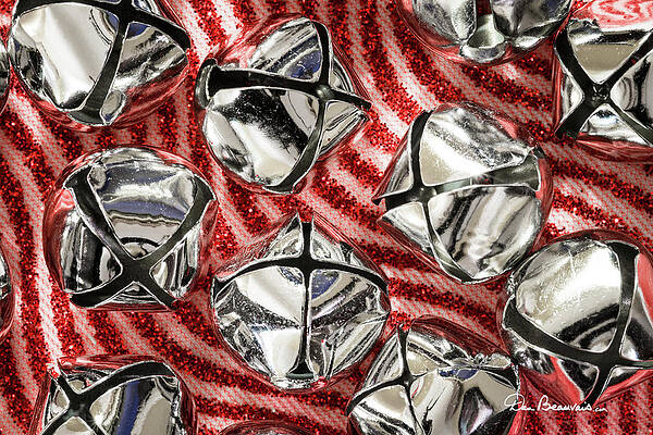 Abstract Photograph - Silver Bells 4149 by Dan Beauvais