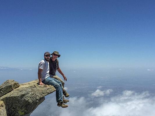 Sky Photograph - Sitting On Top Of The World by Ed Clark