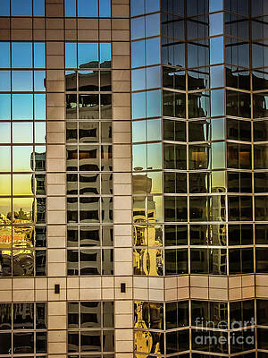 Wall Art featuring the photograph Skyscraper Reflections by Blake Webster