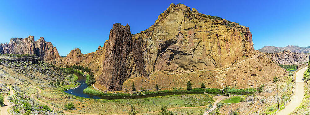 Tree Wall Art featuring the photograph Smith Rock by Jonny D