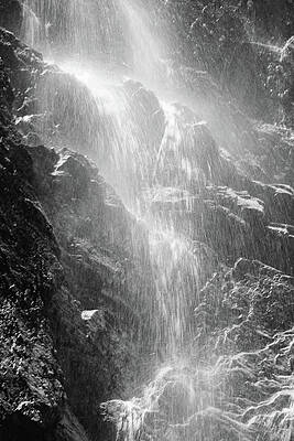 Wall Art featuring the photograph Snowcreek Falls by Raymond Salani III