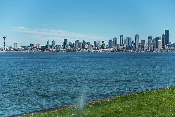 Photograph - Space Needle To Columbia Center by Tom Cochran