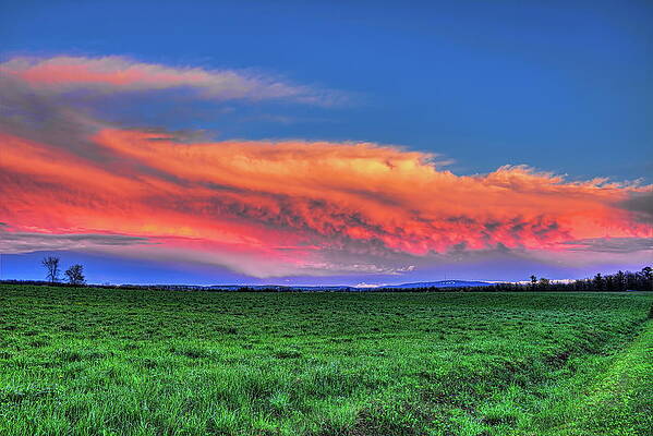 Spring Photograph - Spring Storm Over Wausau by Dale Kauzlaric