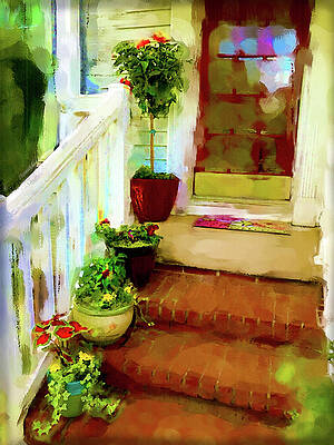 Digital Art - Spring Welcome by Gina Harrison