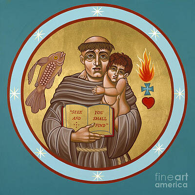 St Anthony Of Padua 134 Print