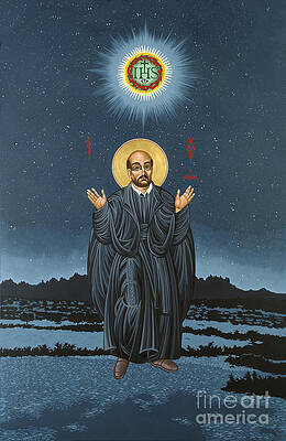 St. Ignatius in Prayer Beneath the Stars 137 by William Hart McNichols