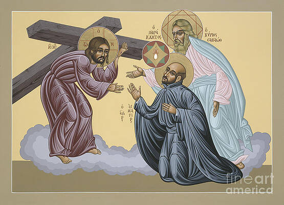 St Ignatius Vision at La Storta Wall Art