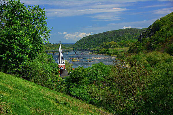 St. Peter's Roman Catholic Church In Harpers Ferry Print