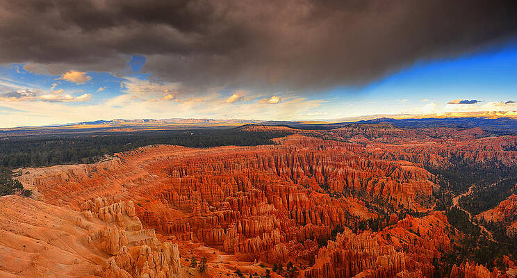 Wall Art featuring the photograph Storm Coming To Bryce National Park by Raymond Salani III