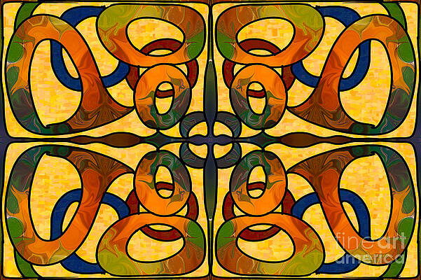 Wall Art featuring the digital art Strategic Connections Digital Transformations By Omashte by Omaste Witkowski