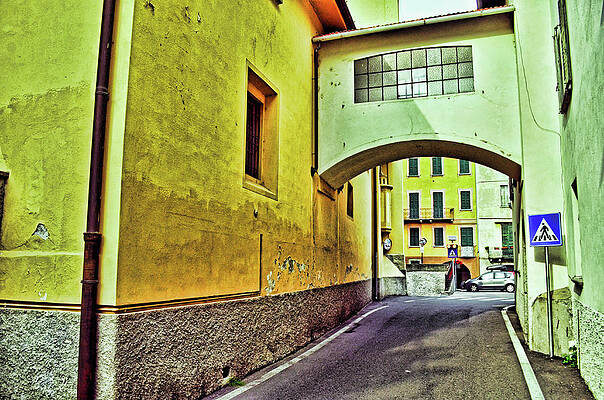 Architecture Photograph - Streets Of Lake Como by La Dolce Vita