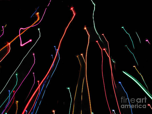 Color Wall Art featuring the photograph String Theory by Rick Locke - Out of the Corner of My Eye