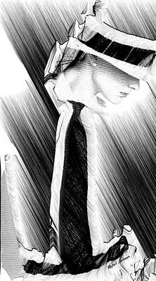 Wall Art featuring the digital art Style In Black And White 2018 by Rafael Salazar